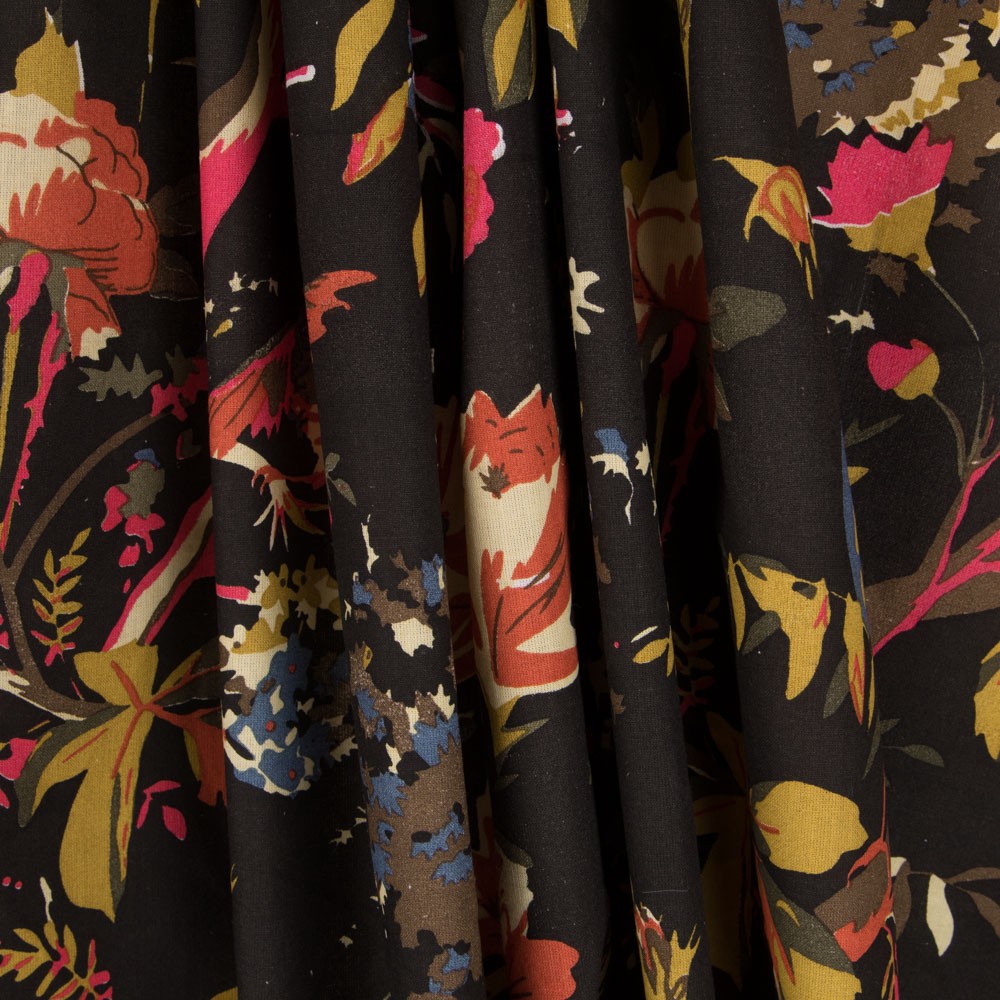 Popeline Florezinhas Rosa - Ribes y Casals