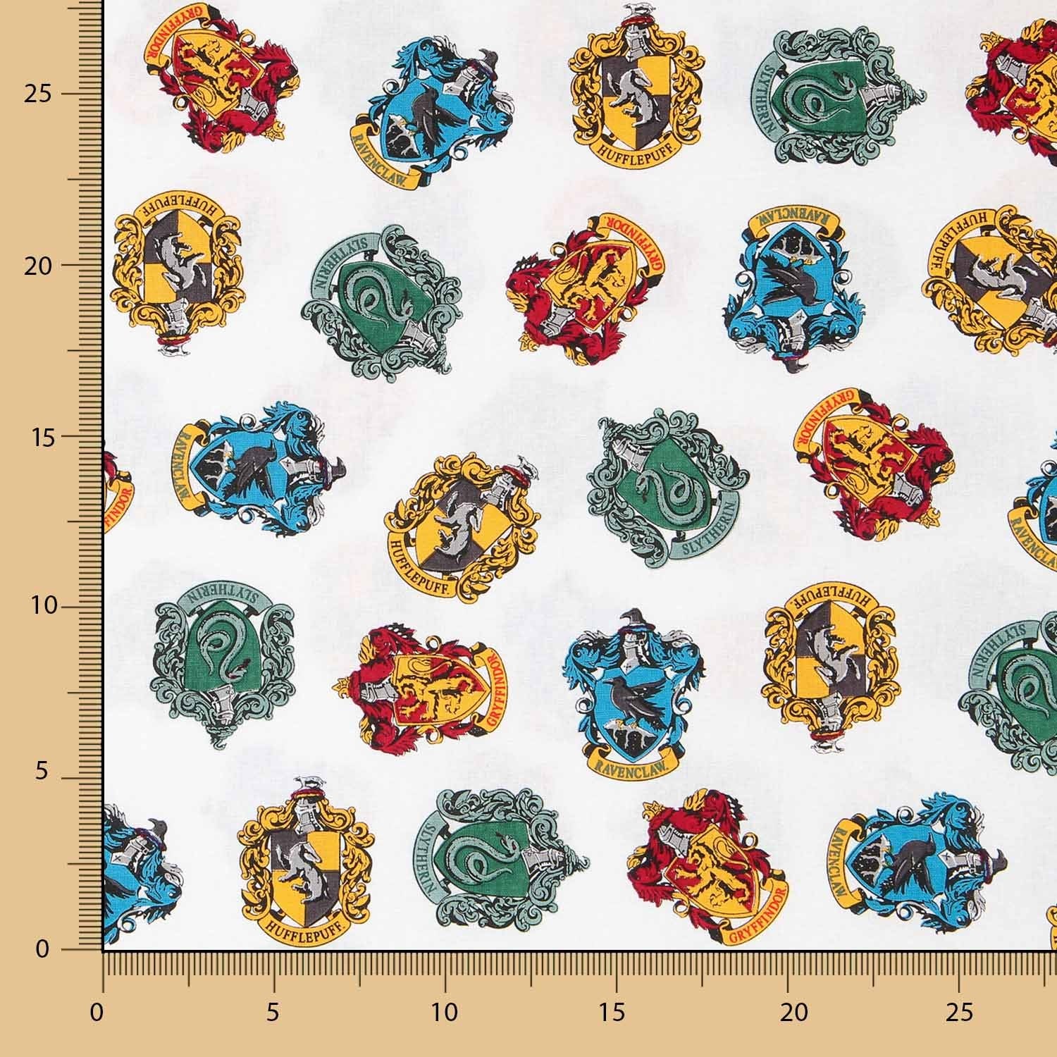 Algodão Escudos Harry Potter - Ribes y Casals