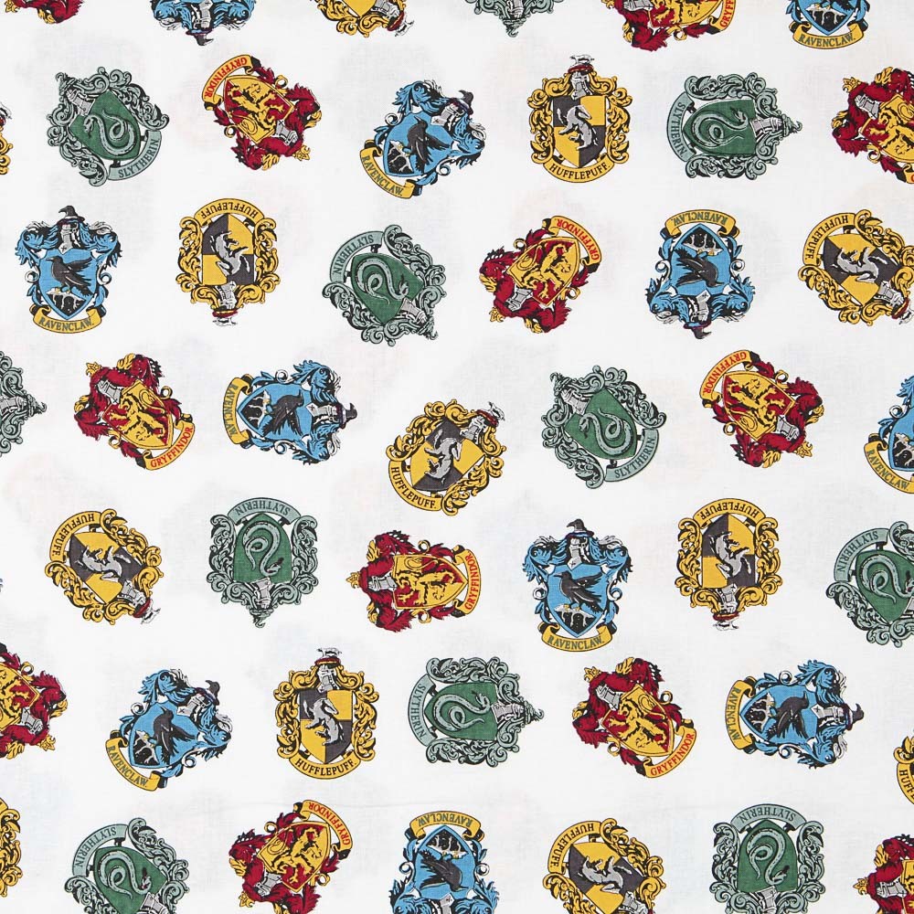 Algodão Escudos Harry Potter - Ribes y Casals