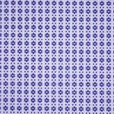 Algodão Estampado Geométrico Azul Marinho - Ribes y Casals
