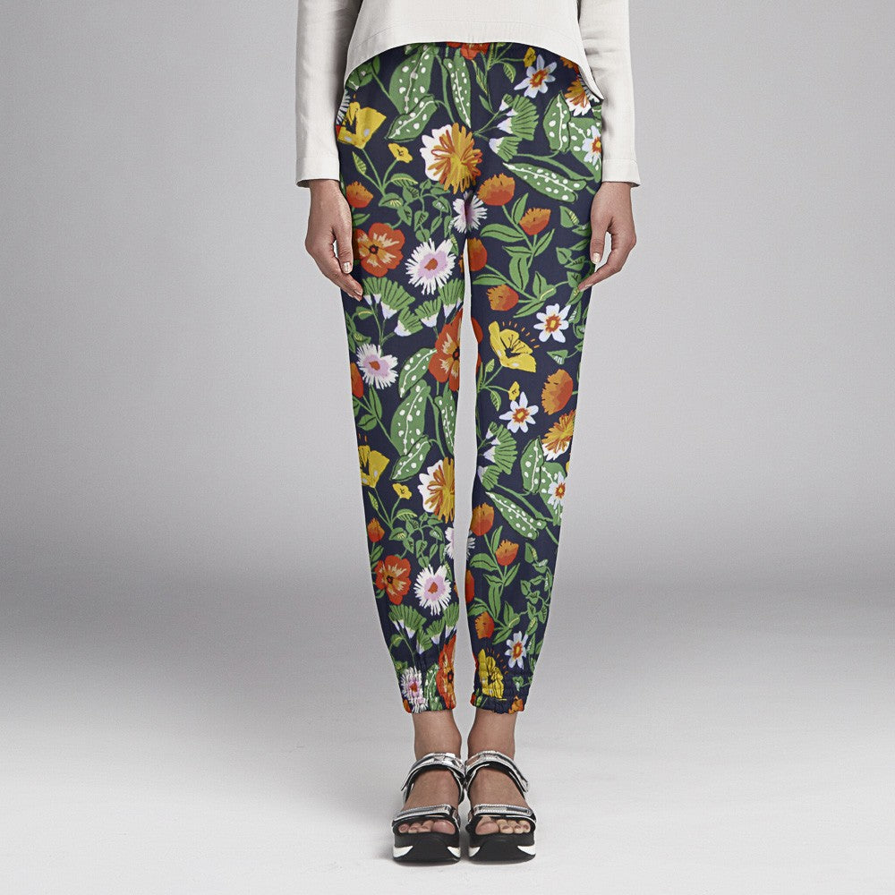 Tecido de Algodão Botanic Marinho - Ribes y Casals