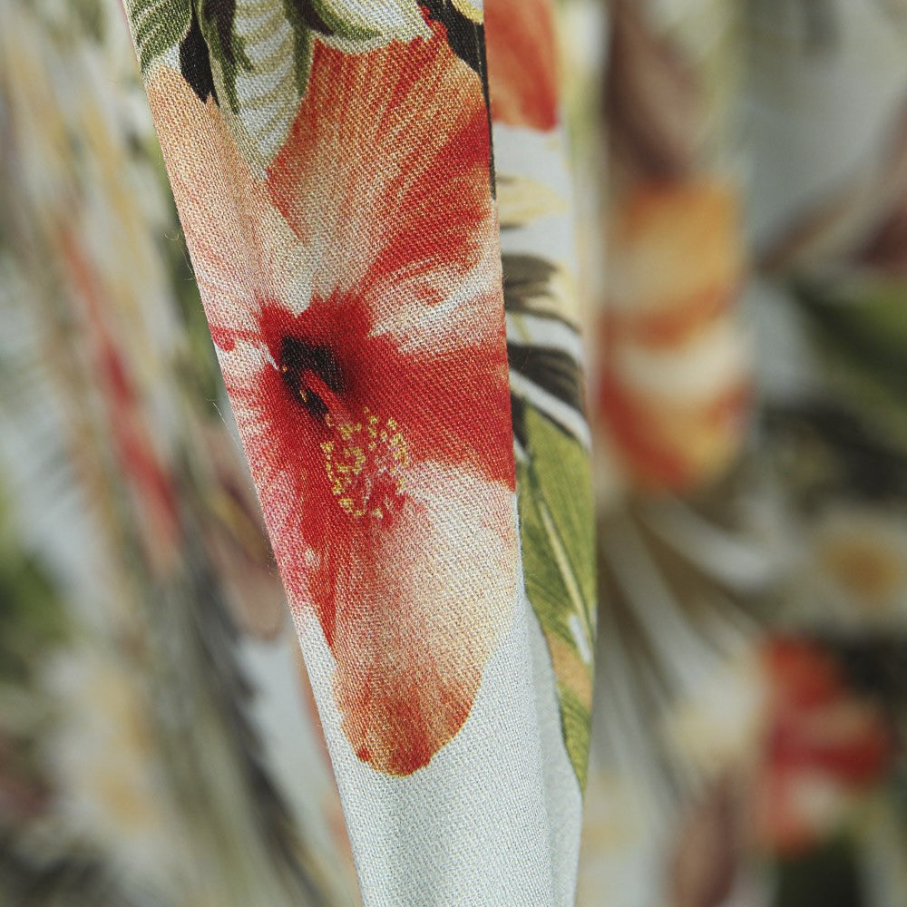 Tecido de Algodão Caribe Celeste - Ribes y Casals