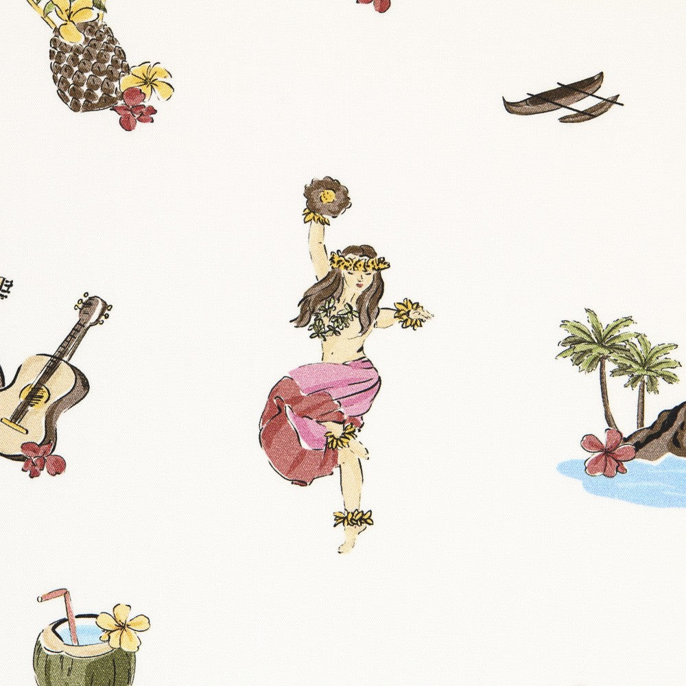Tecido de Algodão Hawaiana - Ribes y Casals