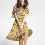 Tecido de Algodão Tropical Doré - Ribes y Casals