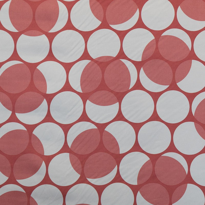 Tecido Veludo Elástico Bola Coral - Ribes y Casals