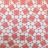 Tecido Veludo Elástico Bola Coral - Ribes y Casals