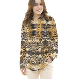 Tecido de Algodão Serpente Ocre - Ribes y Casals