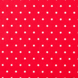 Algodão Estrelas branco vermelho - Ribes y Casals
