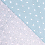 Algodão Estrelas branco verde - Ribes y Casals