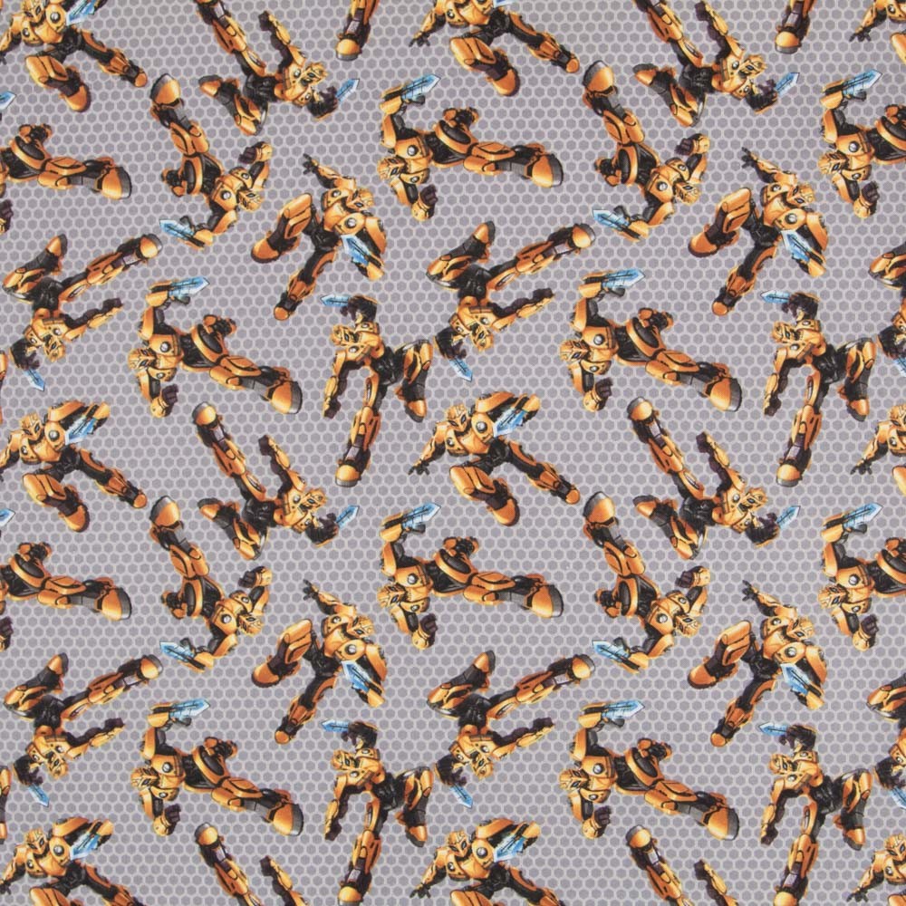 Tecido Popeline de Algodão Batman Azul - Ribes y Casals