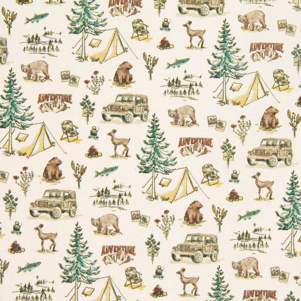 Algodón Adventure Crudo - Ribes y Casals