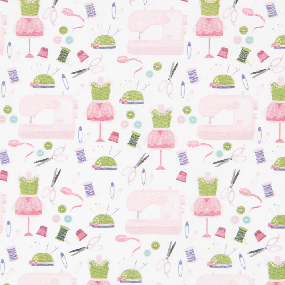 Algodão Costura Rosa - Ribes y Casals