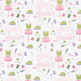 Algodão Costura Rosa - Ribes y Casals