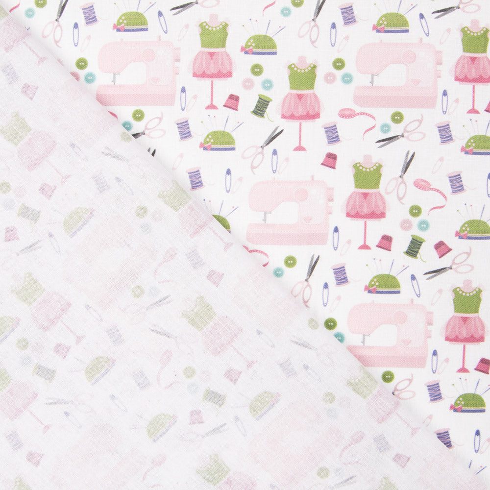 Algodão Costura Rosa - Ribes y Casals