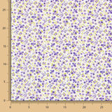 Algodón Florecitas Liberty Lila - Ribes y Casals