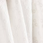 Dupla Gaze Bordada Flor Natural - Ribes y Casals