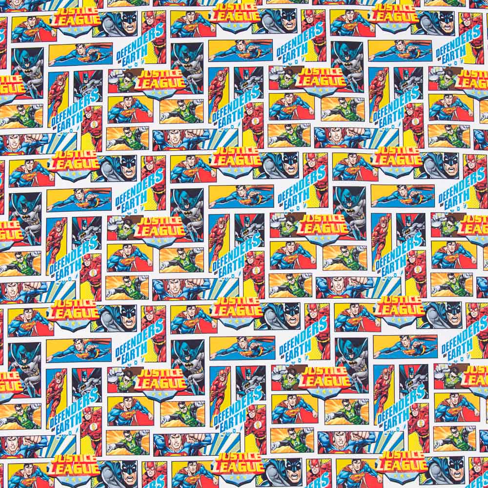 Algodão Liga da Justiça Cómic - Ribes y Casals