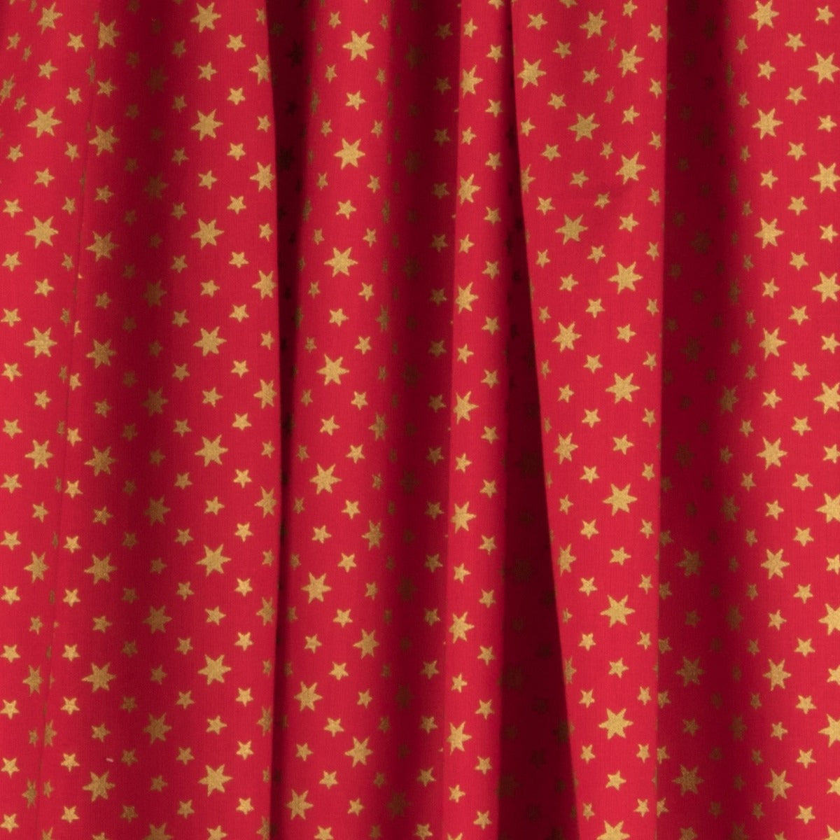 Algodão Natal Multi Estrelas Vermelho - Ribes y Casals