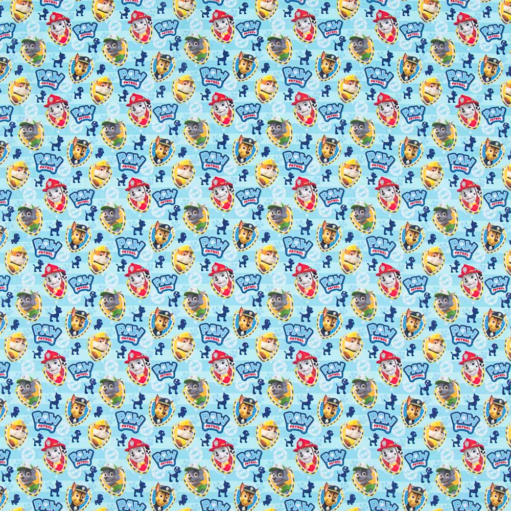 Algodão Patrulha Canina Azul - Ribes y Casals