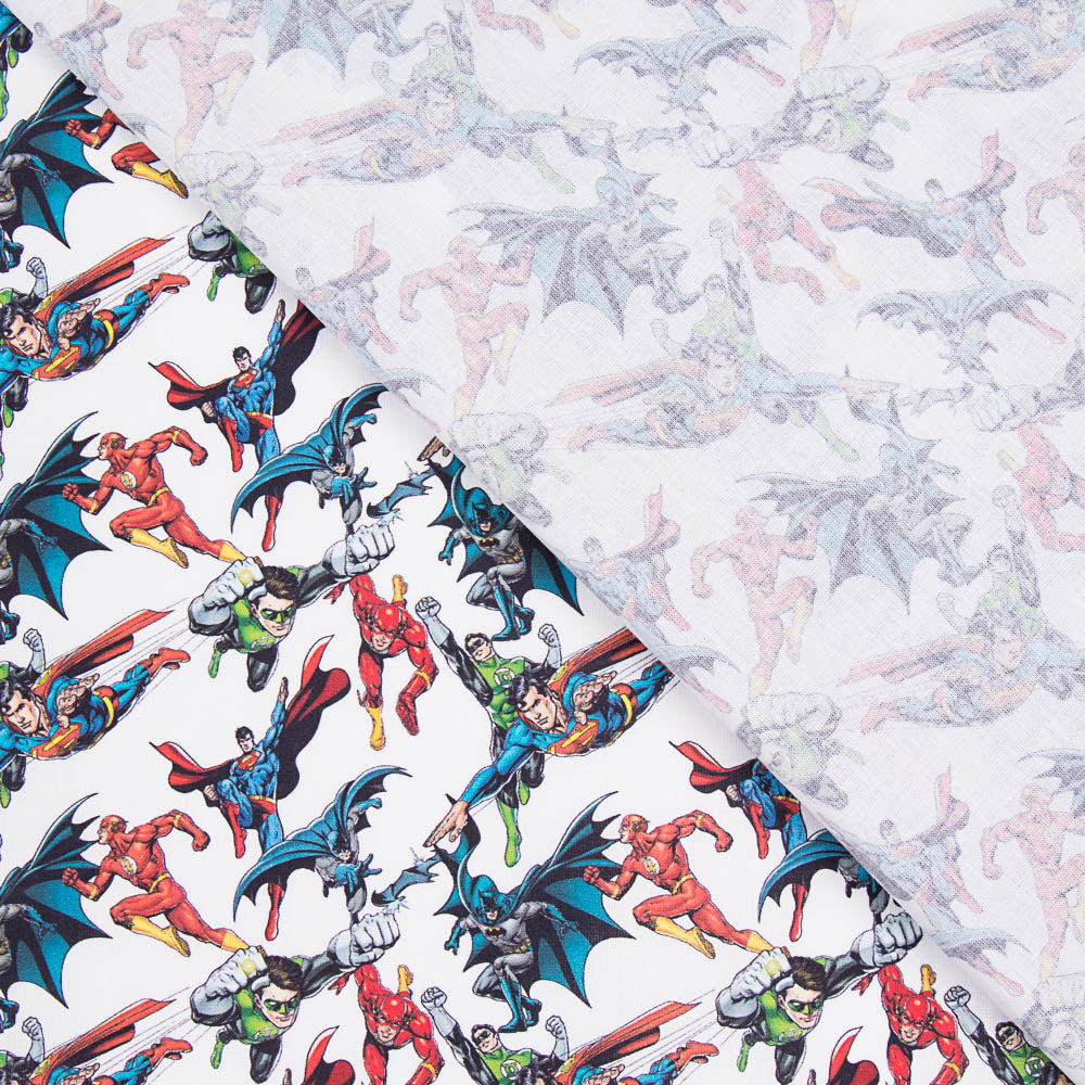 Algodão Personagens DC Comics - Ribes y Casals
