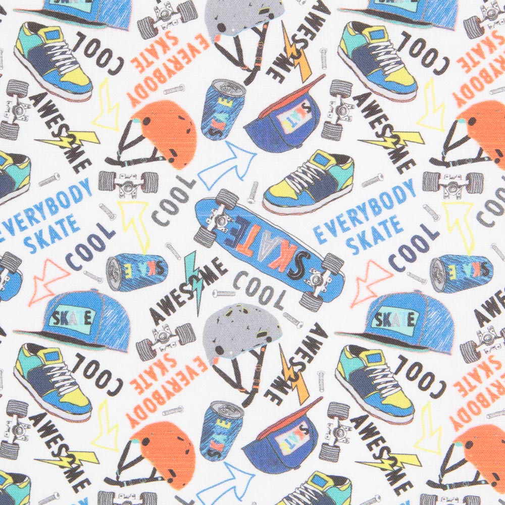 Algodão Skate Branca - Ribes y Casals