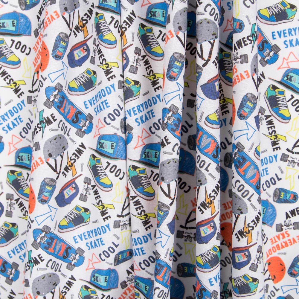 Algodão Skate Branca - Ribes y Casals