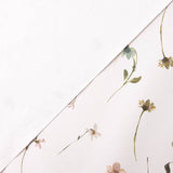 Sarga Resinada Algodão Floral Delicado - Ribes y Casals