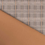 Suede Xadrez Catanho Claro - Ribes y Casals