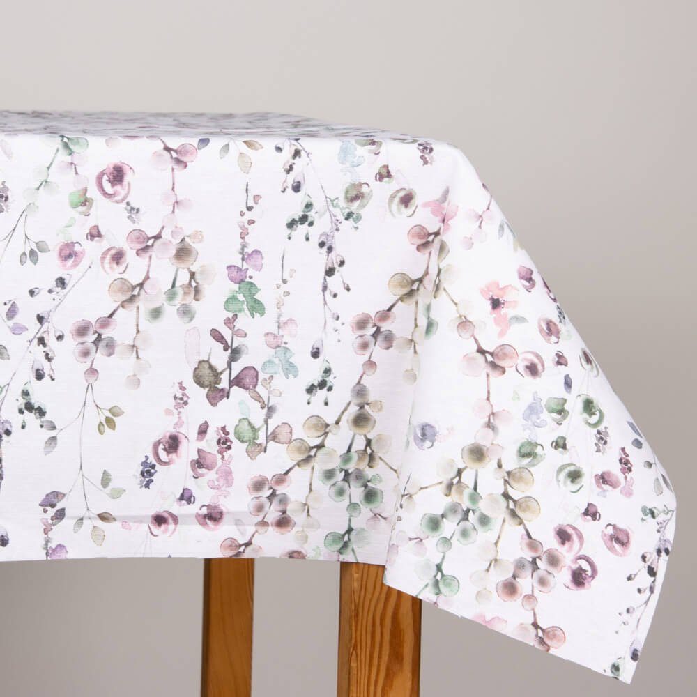 Mantel Resinado Antimanchas Olivas Pintura - Ribes y Casals