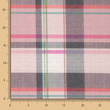 Mantel Resinado Antimanchas Cuadros Rosa - Ribes y Casals