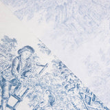 Toalha de Mesa Resinada Anti-Manchas Toile de Jouy Azul - Ribes y Casals