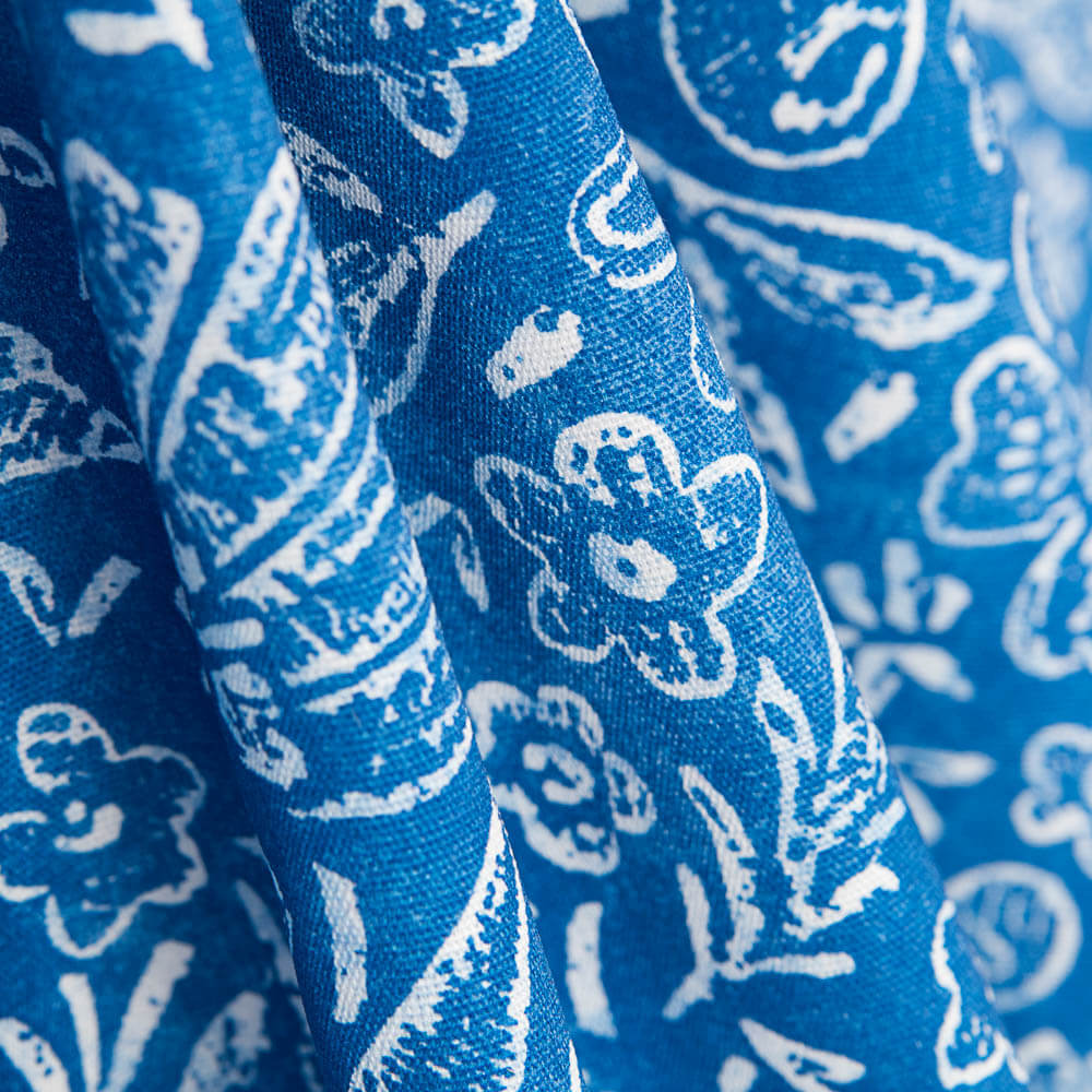 Tela Exterior Floral Eléctrico - Ribes y Casals