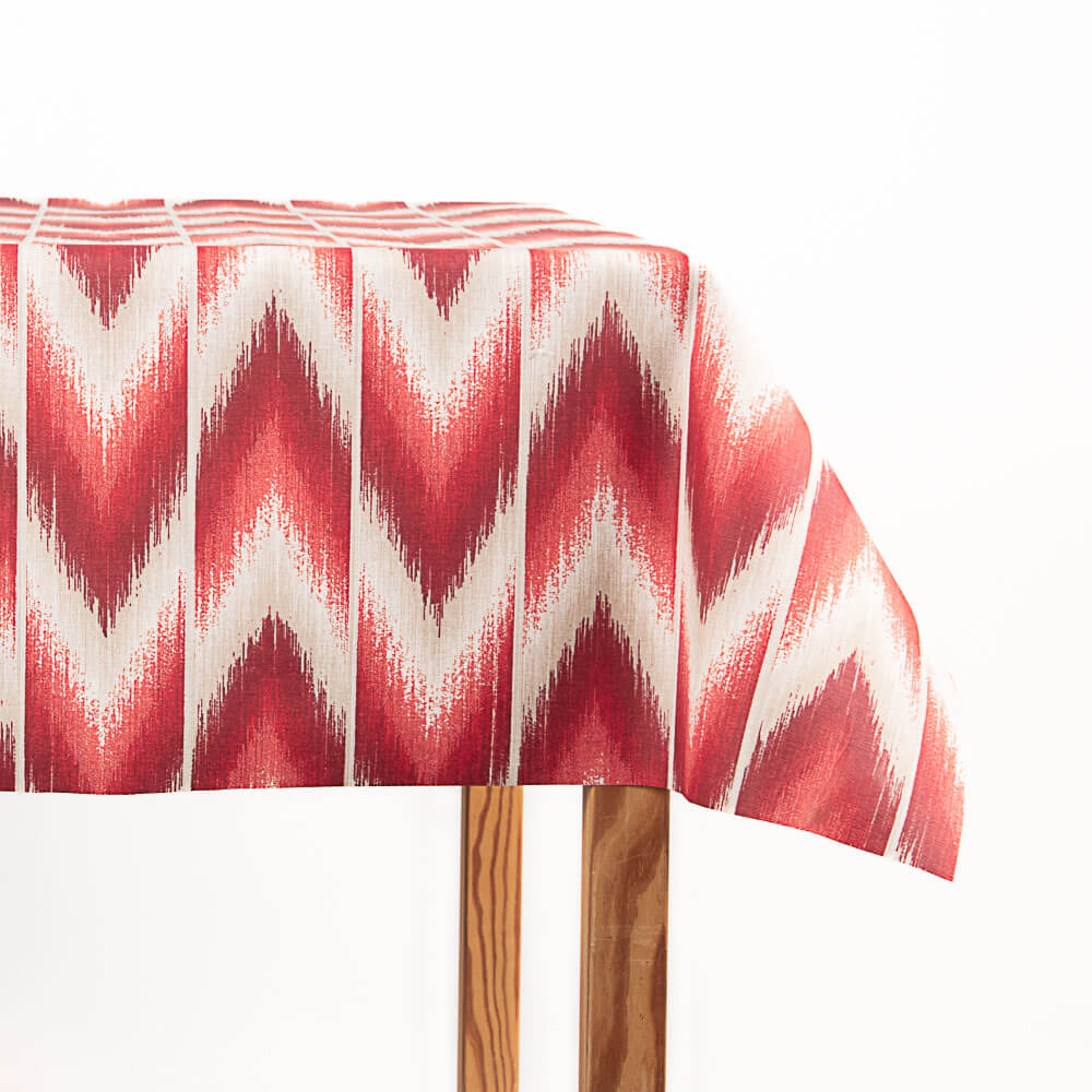 Toalha de Mesa Resinada Anti-Nódoas Binibeca Vermelha - Ribes y Casals