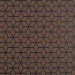 Mantel Antimanchas Geométrico Marrón Choco - Ribes y Casals