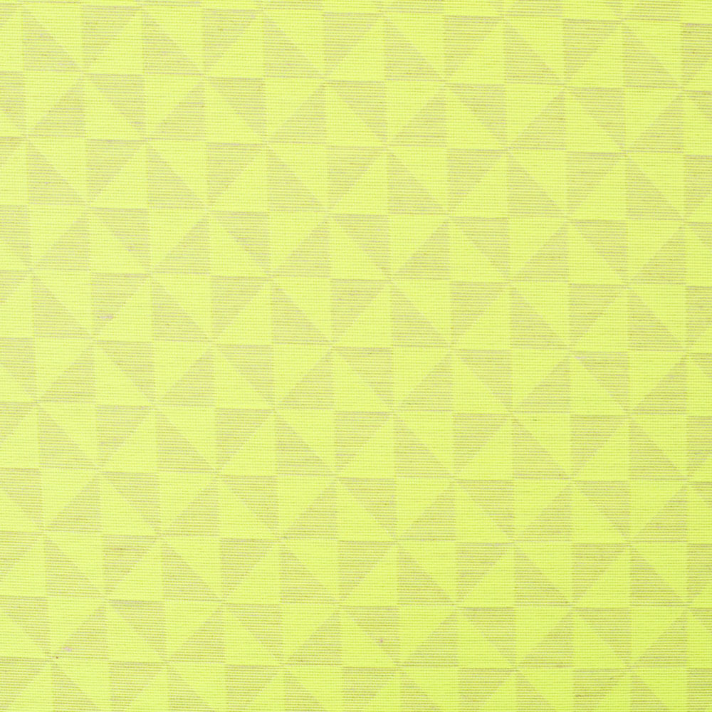 Mantel Antimanchas Geométrico Amarillo Fluor - Ribes y Casals