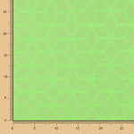 Mantel Antimanchas Geométrico Estrella Verde Fluor - Ribes y Casals