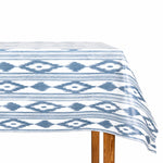 Lona estampada Ikat azul - Ribes y Casals