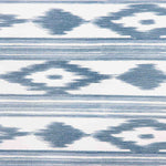 Lona estampada Ikat azul - Ribes y Casals