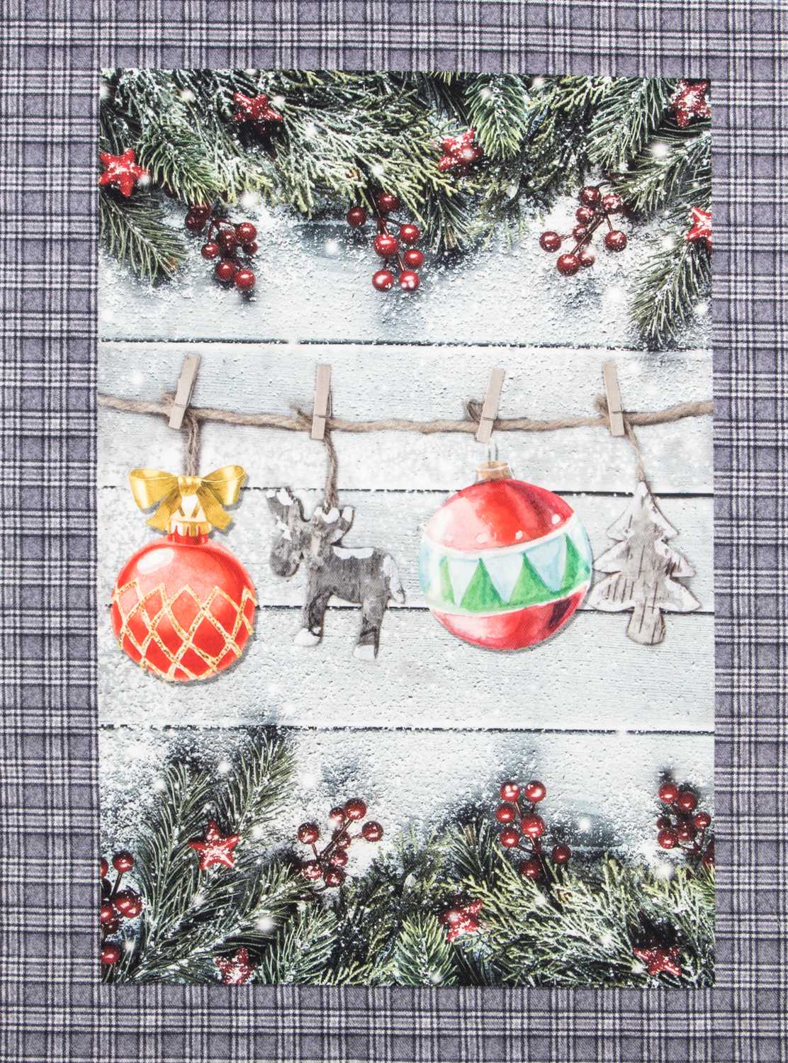 Arandela Almofada Estofamento Decoración Natal - Ribes y Casals