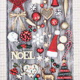 Arandela Almofada Estofamento Merry Christmas - Ribes y Casals