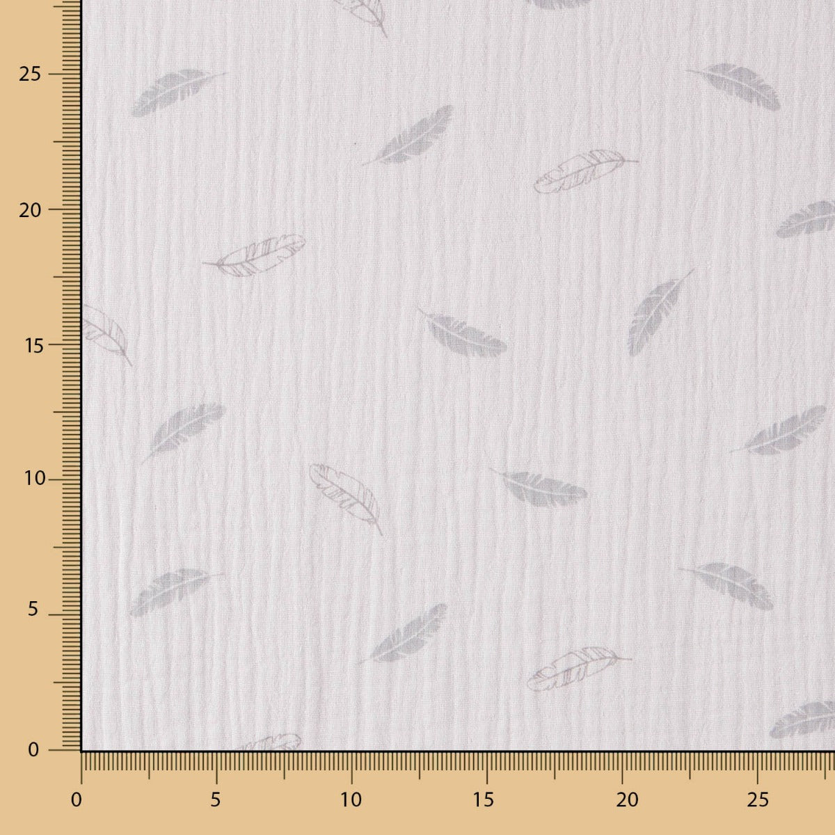 Bambula Algodão Penas Cinza - Ribes y Casals