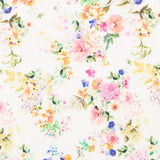 Bambula Algodão Jardim Branco - Ribes y Casals