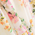 Bambula Algodão Jardim Branco - Ribes y Casals