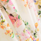 Bambula Algodão Jardim Branco - Ribes y Casals