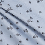 Bambula Algodão Bicicletas Azul - Ribes y Casals