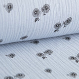 Bambula Algodão Bicicletas Azul - Ribes y Casals