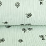 Bambula Algodão Bicicletas Menta - Ribes y Casals