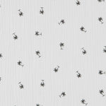 Bambula Algodão Palmeiras Cinza - Ribes y Casals