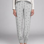 Bambula Algodão Palmeiras Cinza - Ribes y Casals