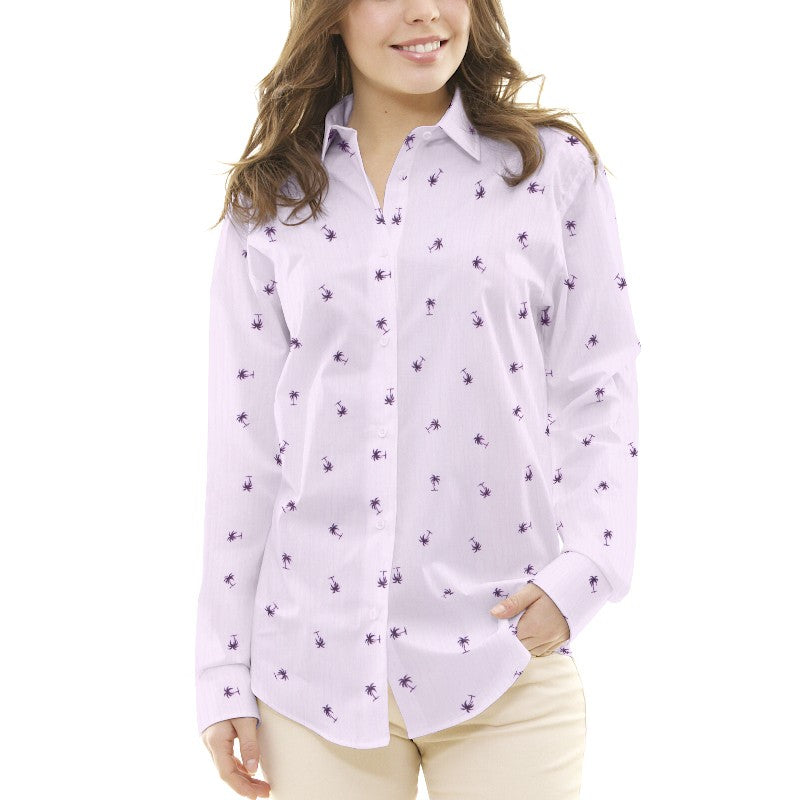 Bmabula Algodão Palmeiras Salmão - Ribes y Casals